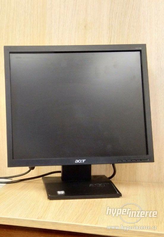 Prodám LCD monitor Acer V173, Černý - foto 1
