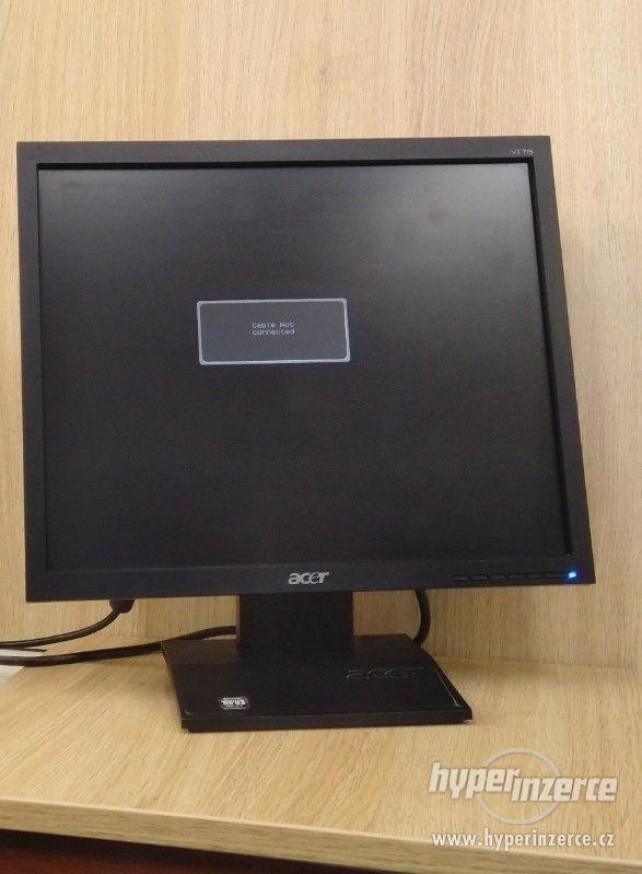 Prodám LCD monitor Acer V173, Černý - foto 2