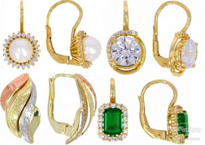 Zlaté náušnice KORAI - foto 2