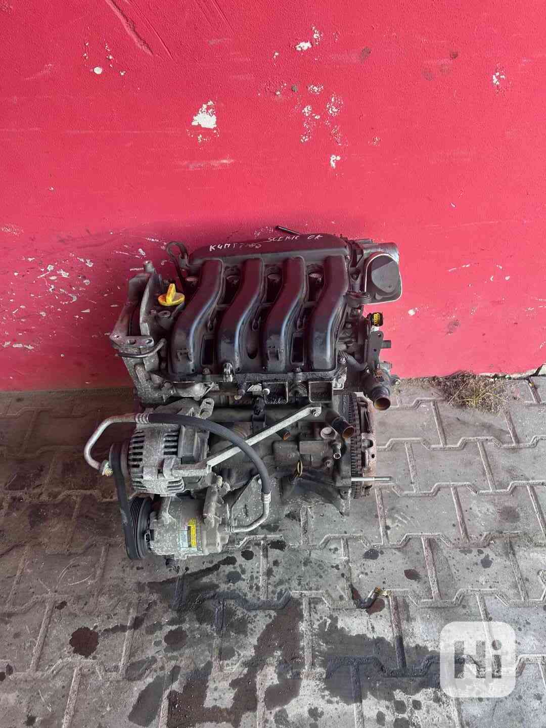 Motor 1,6 16V 83KW K4M T 7 Megane II kompletní - foto 1