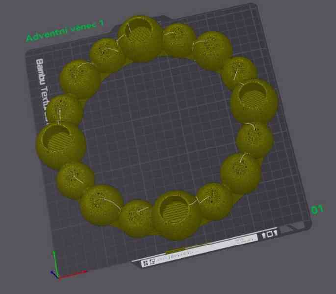 Adventní věnec - foto 2