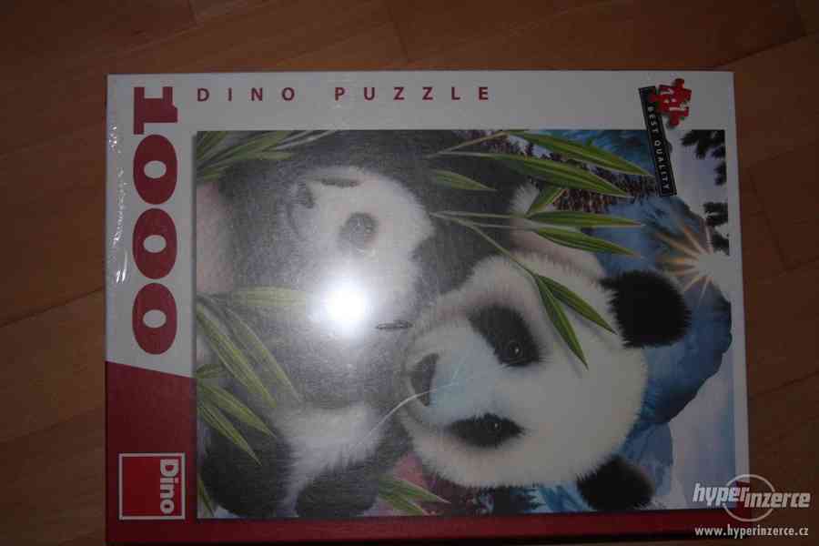 Prodám puzzle Medvídci 1000ks - foto 1