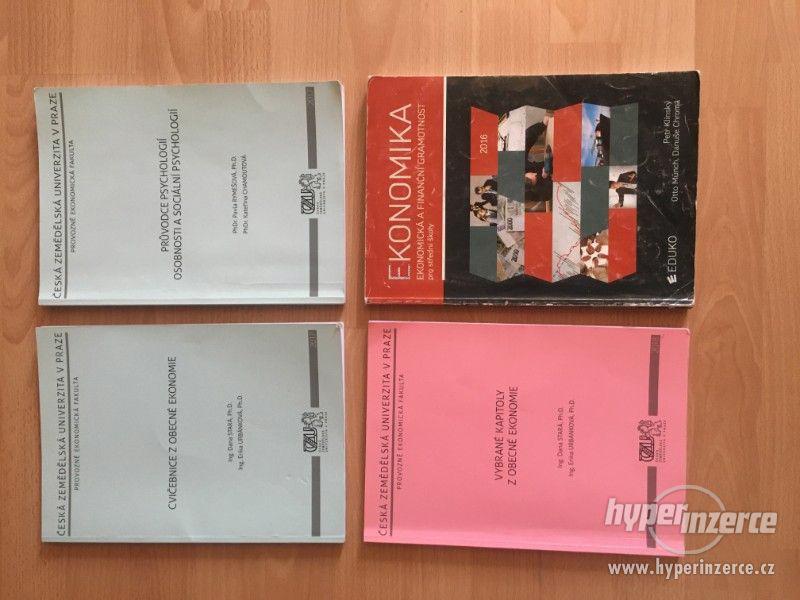Skripta ČZU + učebnice ekonomiky pro SŠ - foto 1