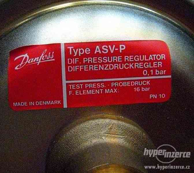 DANFOSS ASV - P 25 REGULATOR DIFERENCNIHO TLAKU NOVY NEPOU - bazar ...?