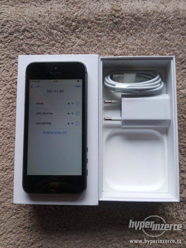 Apple iPhone 5S 16GB záruka, krabička, nabiječka - foto 2