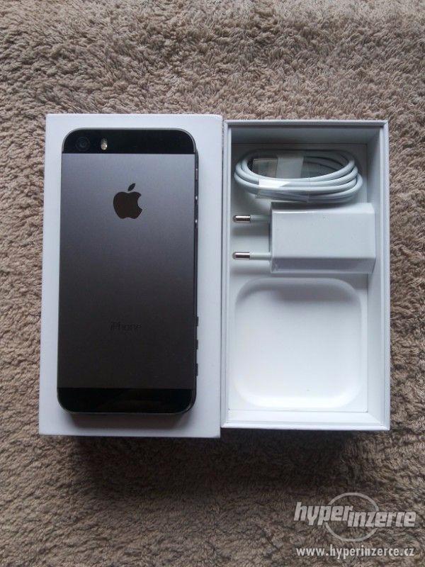 Apple iPhone 5S 16GB záruka, krabička, nabiječka - foto 3