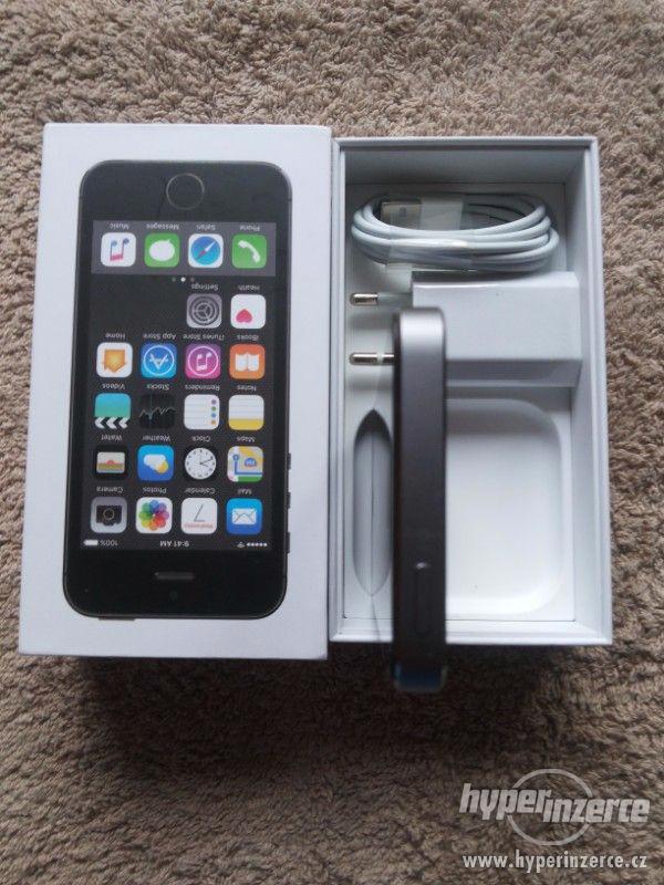 Apple iPhone 5S 16GB záruka, krabička, nabiječka - foto 7
