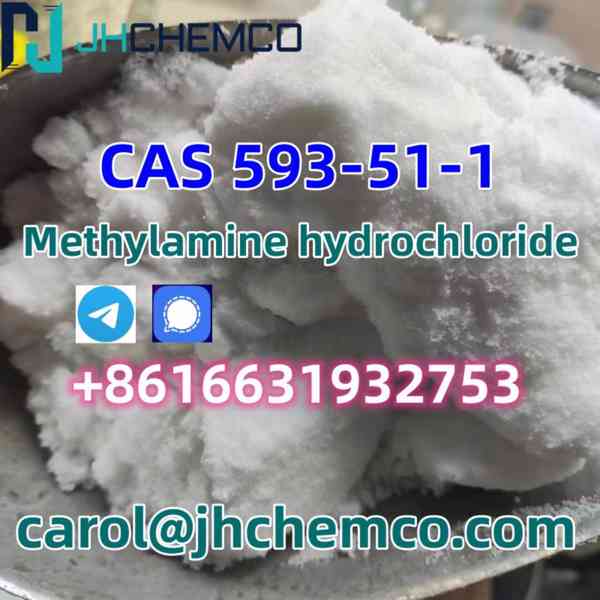 CAS593-51-1 Methylamine hydrochloride telegram: @carolchem