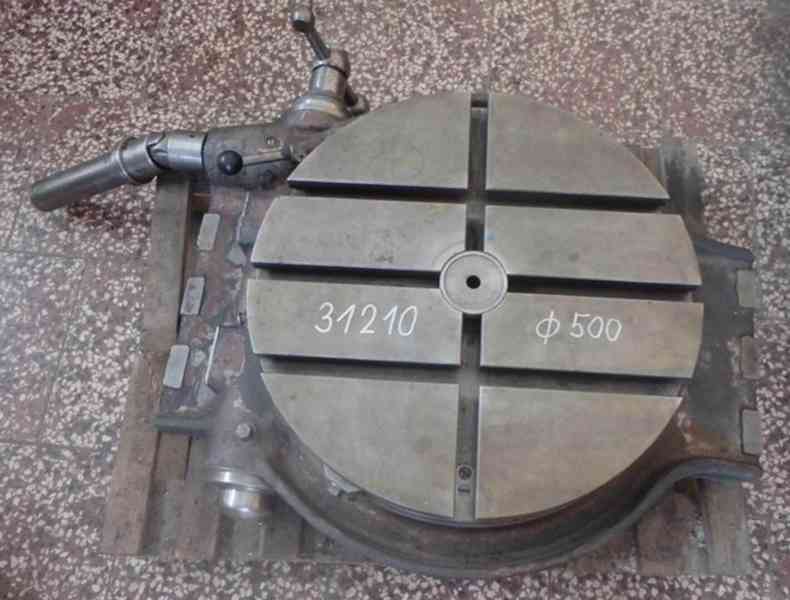 Otočný stůl - Adamov pr.500 (16027.)   - foto 5