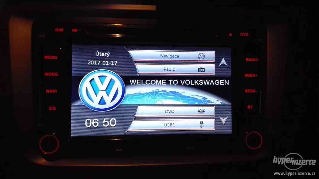 GPS Autorádio / navigace pro Škoda, VW, Seat - foto 7