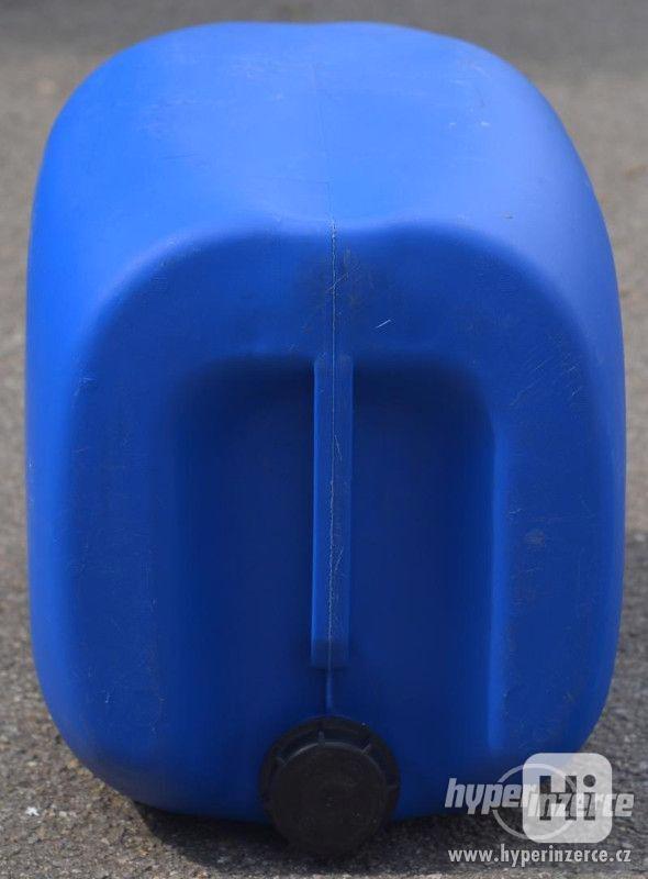 60L kanystr-plastový, modrý, repasovaný (barel, bečka) - foto 3