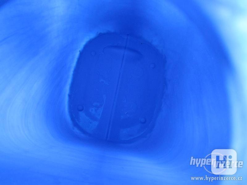 60L kanystr-plastový, modrý, repasovaný (barel, bečka) - foto 5