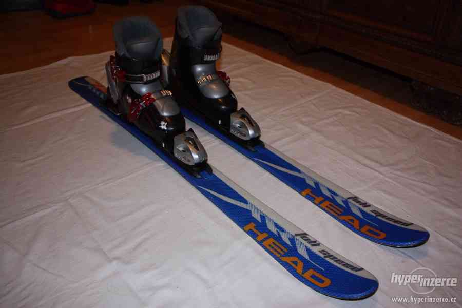 Set dětské carvy lyže Head XRC 75 a boty Head carve x2 - foto 1