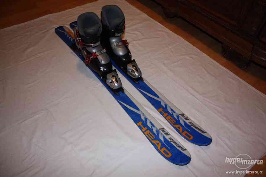 Set dětské carvy lyže Head XRC 75 a boty Head carve x2 - foto 2