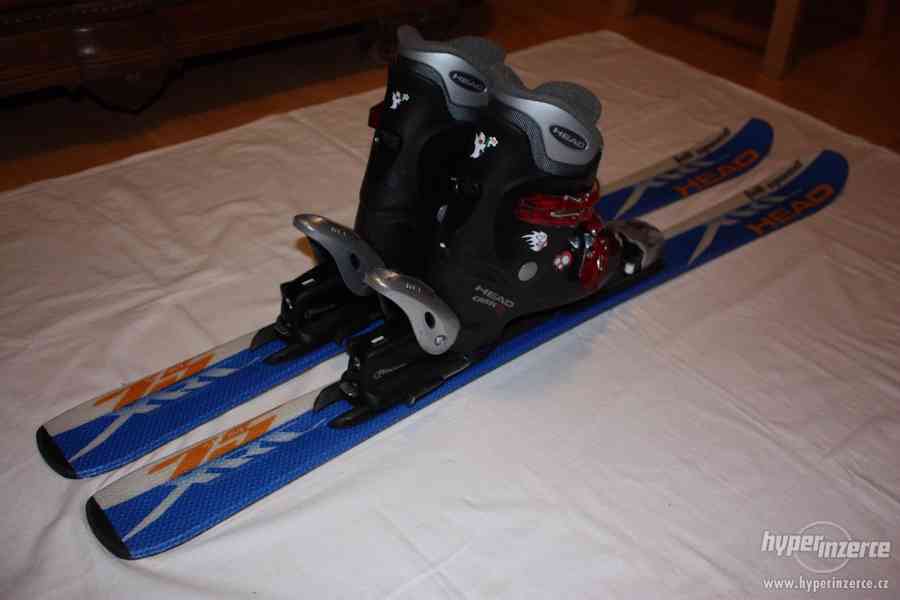 Set dětské carvy lyže Head XRC 75 a boty Head carve x2 - foto 3