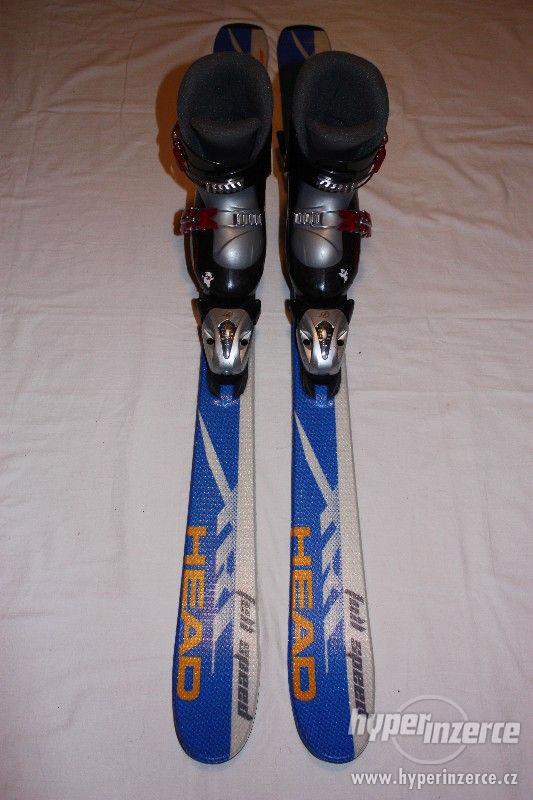 Set dětské carvy lyže Head XRC 75 a boty Head carve x2 - foto 4