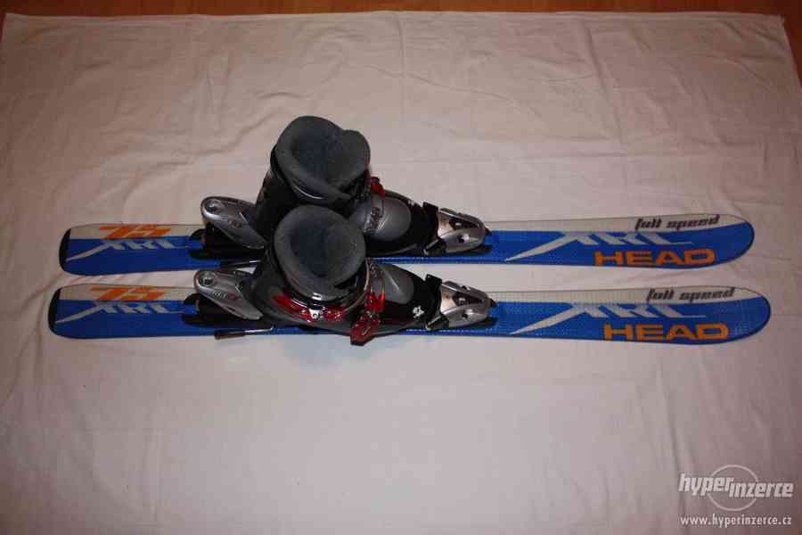 Set dětské carvy lyže Head XRC 75 a boty Head carve x2 - foto 5
