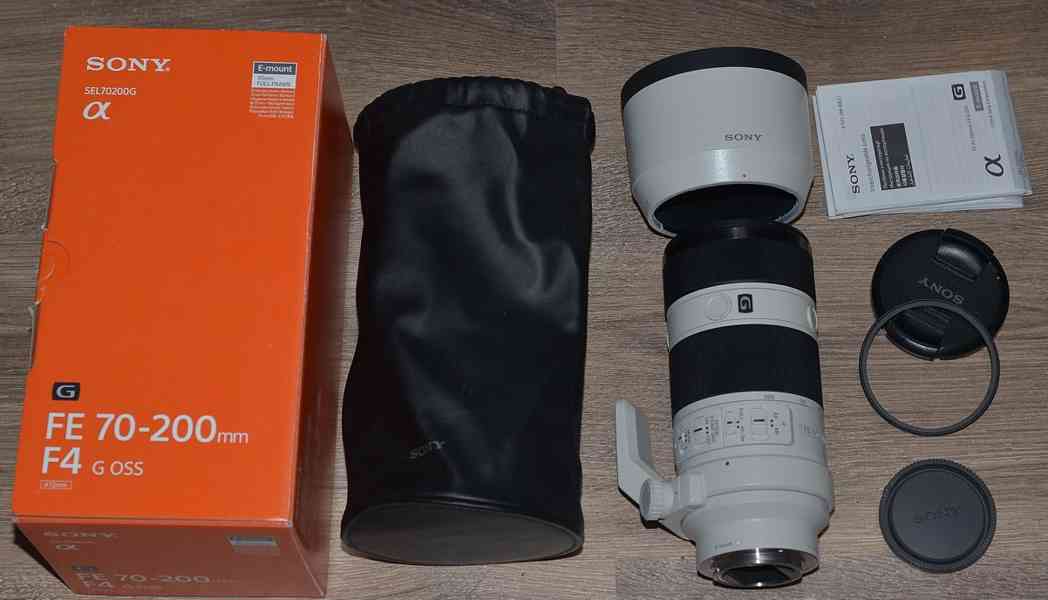 SONY FE 70-200mm f/4 G OSS *Full Frame *E mount* - foto 3