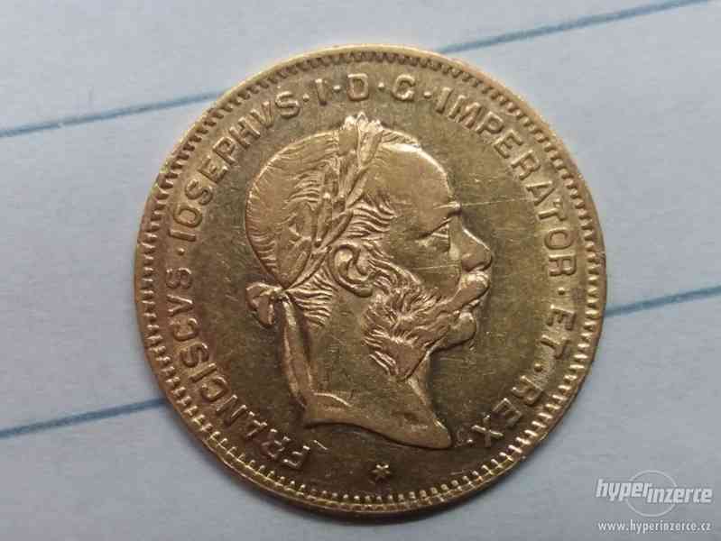 4 zlatník rakouský 1885 bz. VELMI VZÁCNÝ 1. - foto 2