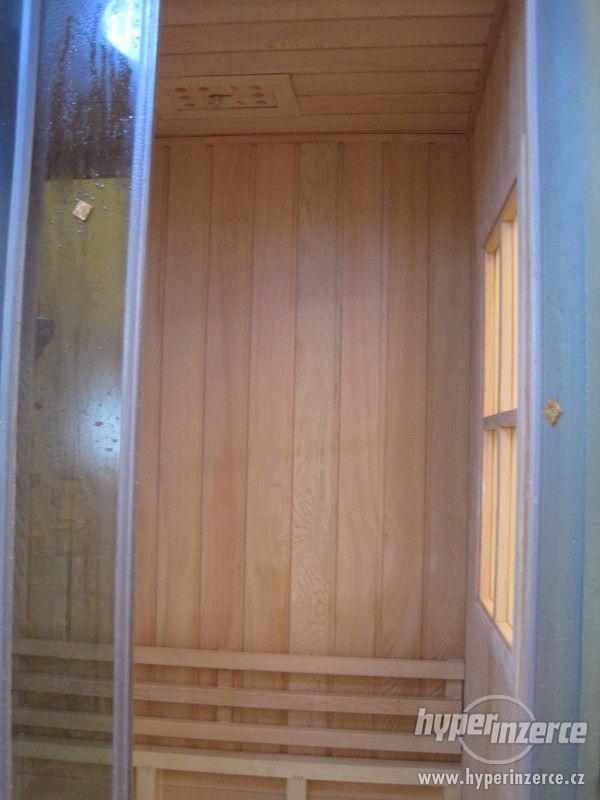 KOMBI BOX - parní+klasická sauna / sprchový kout - foto 2