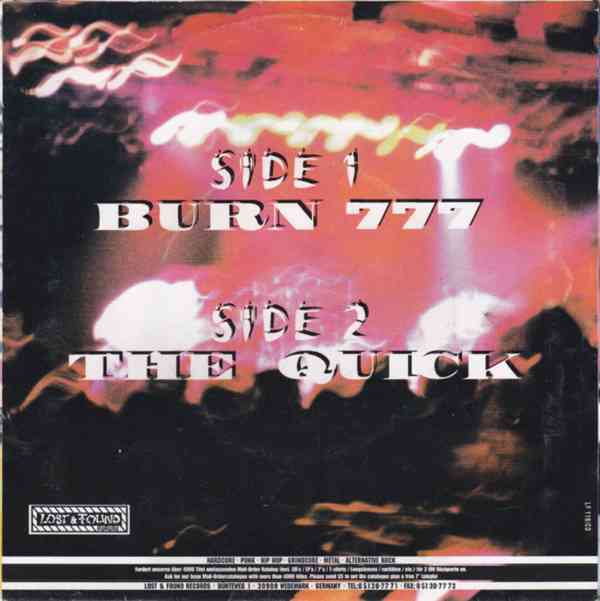 20 Dead Flower Children ‎– Burn 777 / The Quick (SP) - foto 2