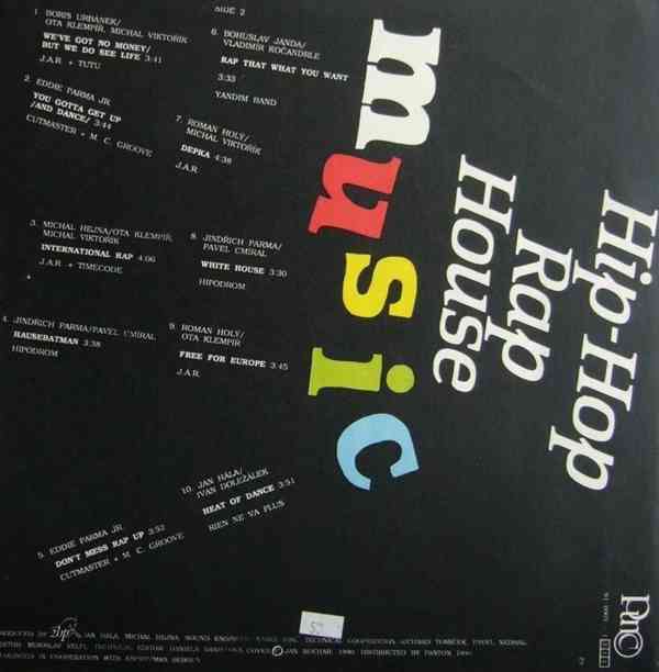 Various – Rap-Hip-Hop-House Music (LP) - foto 2