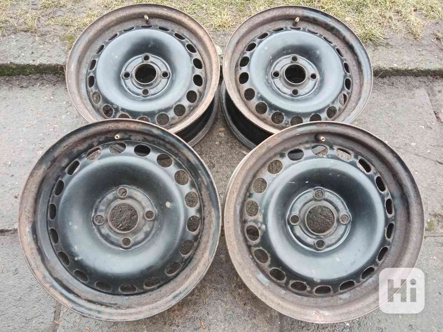 Plechové disky 4kusy 14ky 4x100 OPEL CHEVROLET - dobírka - foto 1