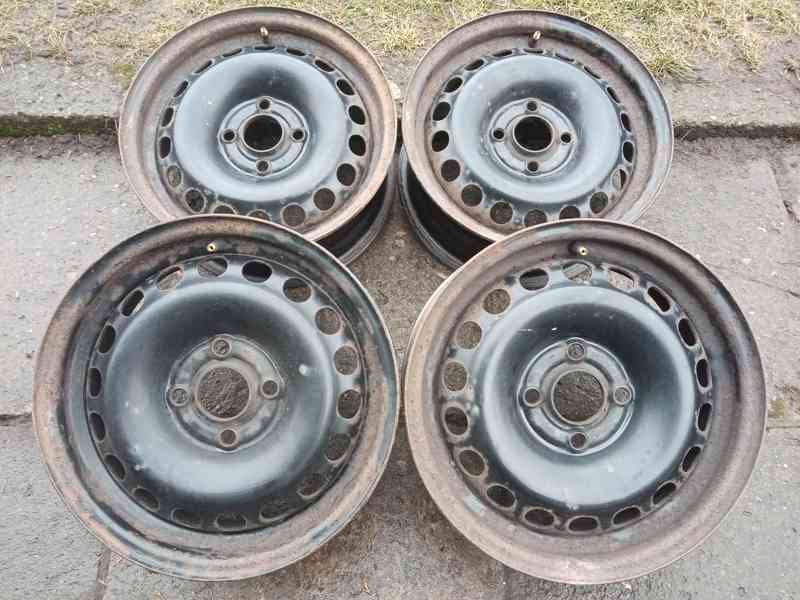 Plechové disky 4kusy 14ky 4x100 OPEL CHEVROLET - dobírka - foto 1