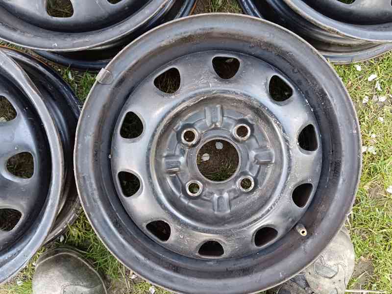 Disky plechové 13 na Škoda VW Opel Nissan Renault PĚKNÉ - foto 5