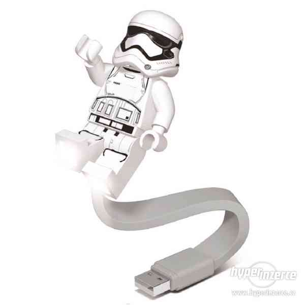 Star wars Lego lampička s klipem na čtení LED nové - foto 2