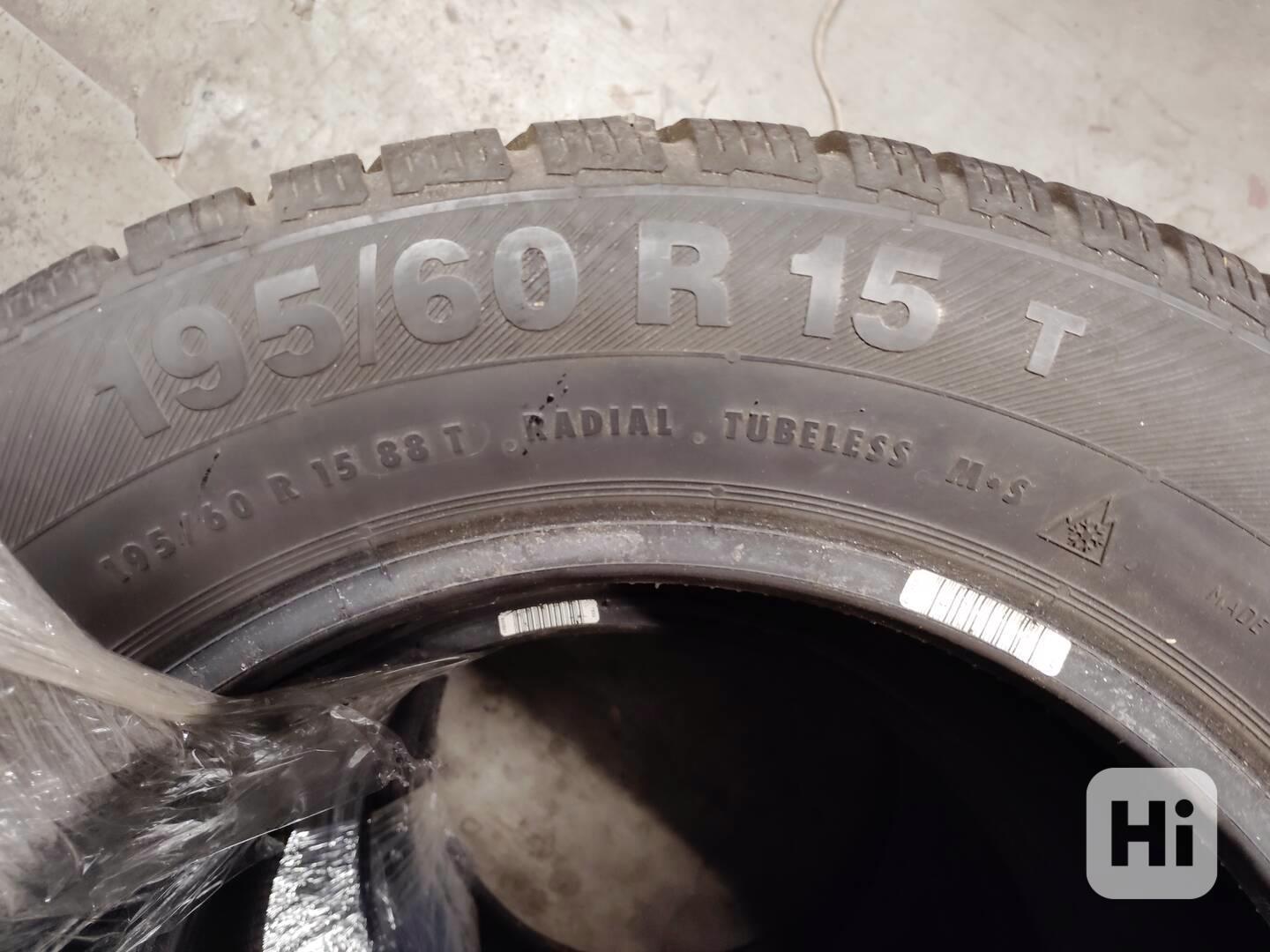 Zimní pneu Barum 195/60 R15_4ks - foto 1