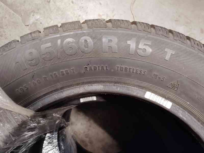 Zimní pneu Barum 195/60 R15_4ks - foto 1
