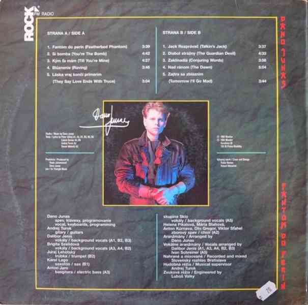 Dano Junas - Fantóm do perín  (LP)  - foto 2