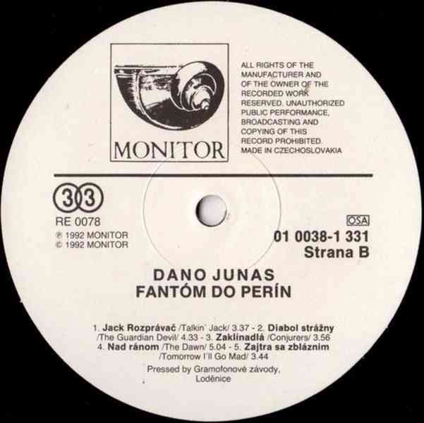 Dano Junas - Fantóm do perín  (LP)  - foto 4