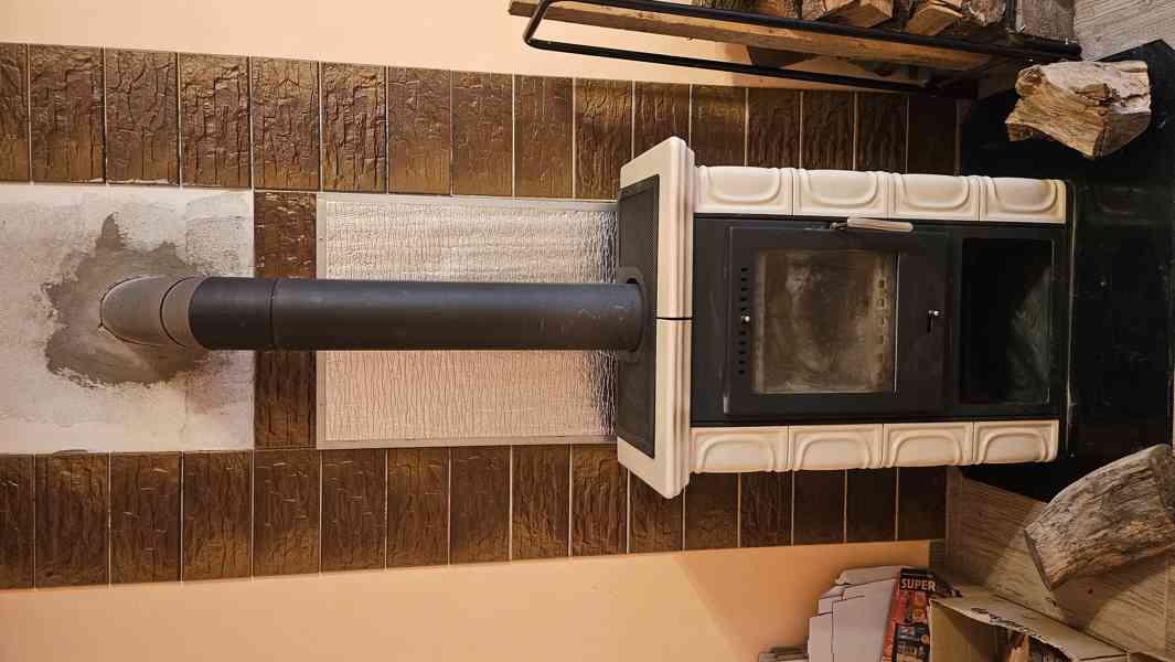 Krbová kamna THORMA BORGHOLM KERAMIK cappuccino - foto 2