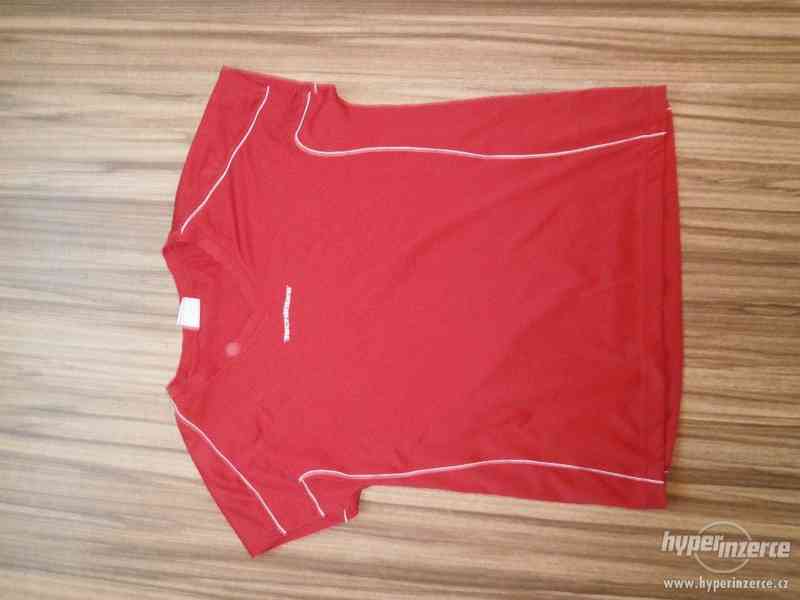 červené sportovní tričko tecnifibre - foto 1