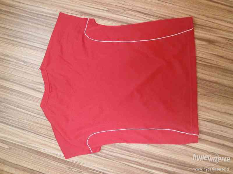 červené sportovní tričko tecnifibre - foto 2