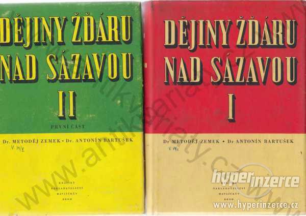 Dějiny Žďáru nad Sázavou - 2 svazky - foto 1
