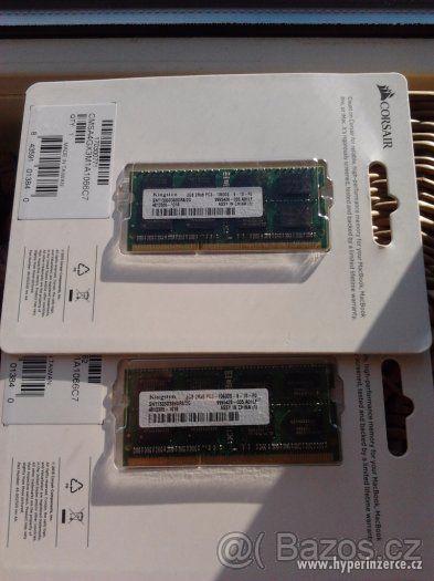 Kingston SO-DIMM 2GB DDR3 1066MHz (2 kusy) - foto 1