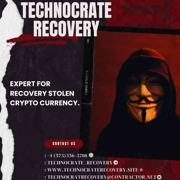 TECHNOCRATE RECOVERY PROVIDES SOLUTIONS TO LOST BITCOIN - foto 1