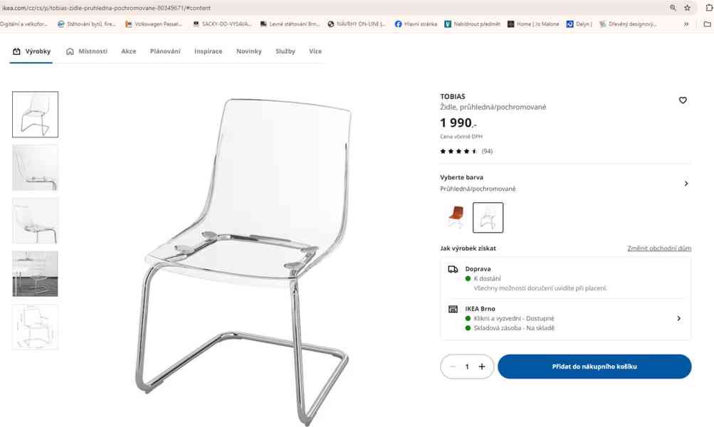 Židle Tobias Ikea 6 ks - foto 2