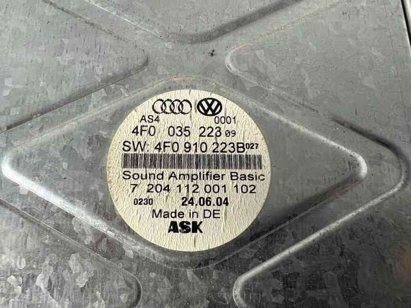 Zesilovač 4F0910223B Audi A6 C6 4F r.v. 2005 -  - foto 1