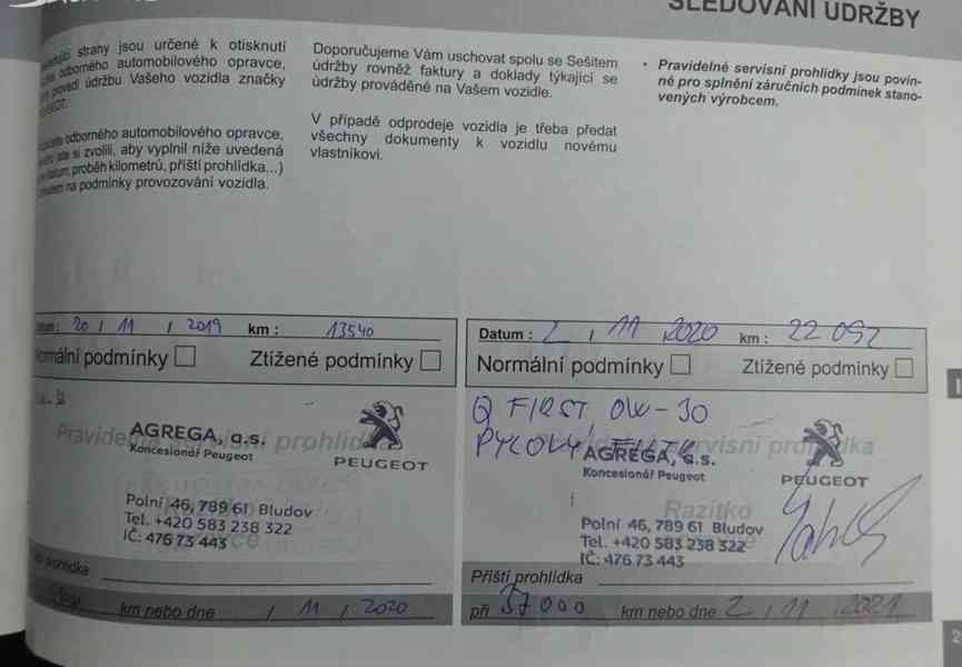 Peugeot 5008 1.6 GT LINE r.v.2018 2.Maj.serv.kníž.ČR - foto 27