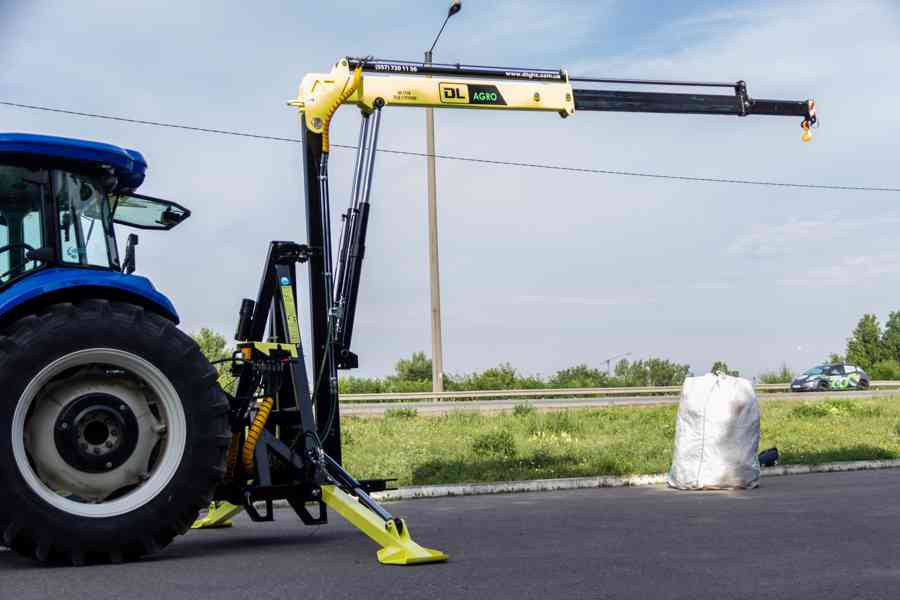 Nakládací jeřáb pro traktory DL Agro - foto 3