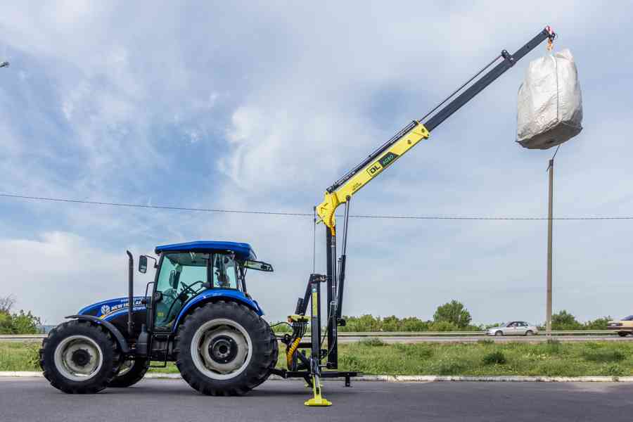 Nakládací jeřáb pro traktory DL Agro - foto 5