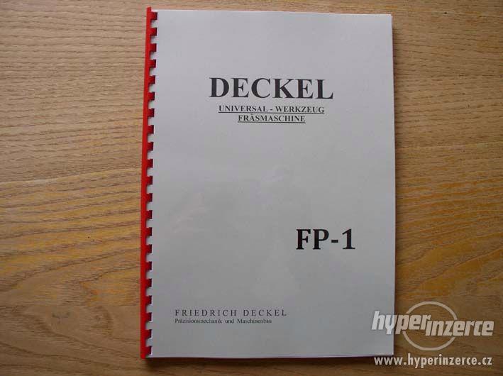 Dokumentace Deckel Fp-1