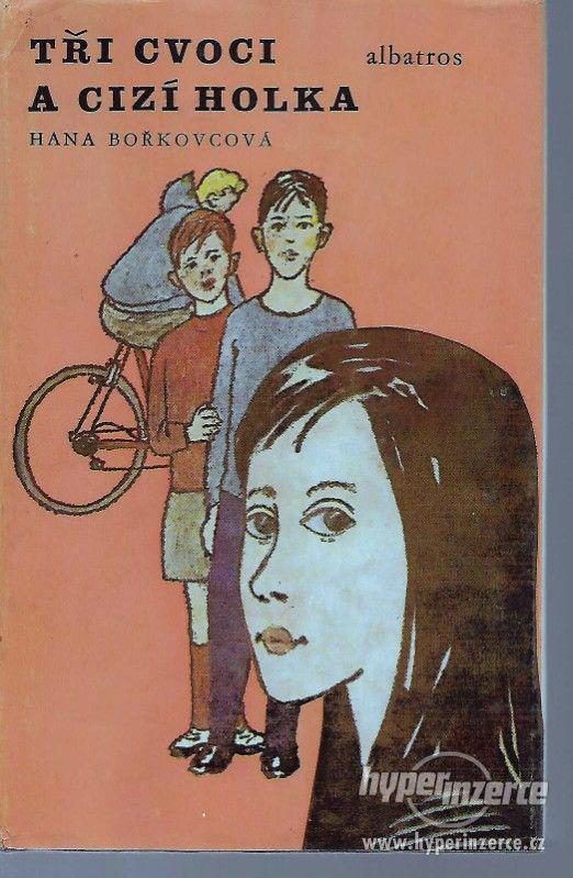 Tři cvoci a cizí holka Hana Bořkovcová 1987 1.vydání   Dva p