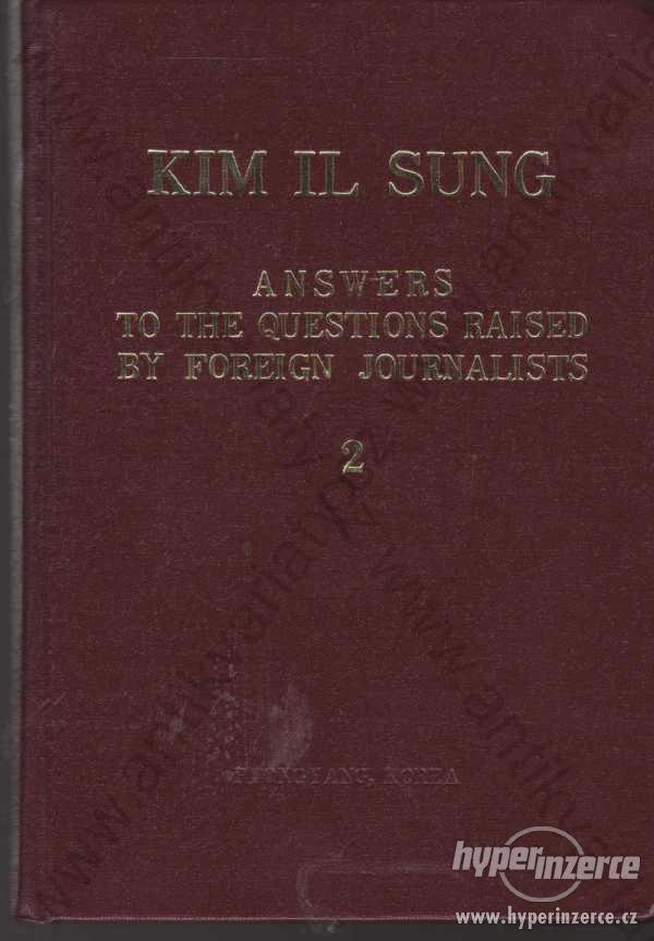 Kim Il Sung On the Building korejská propaganda - foto 1