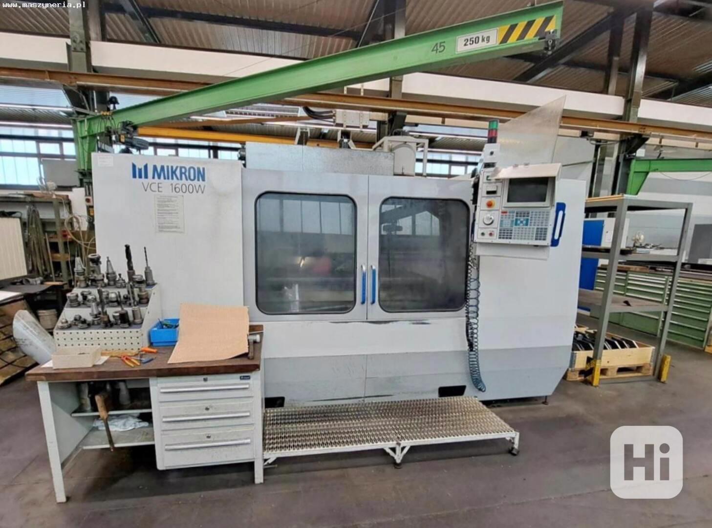 CNC vertikální obráběcí centrum HAAS MIKRON VCE 1600W - foto 1