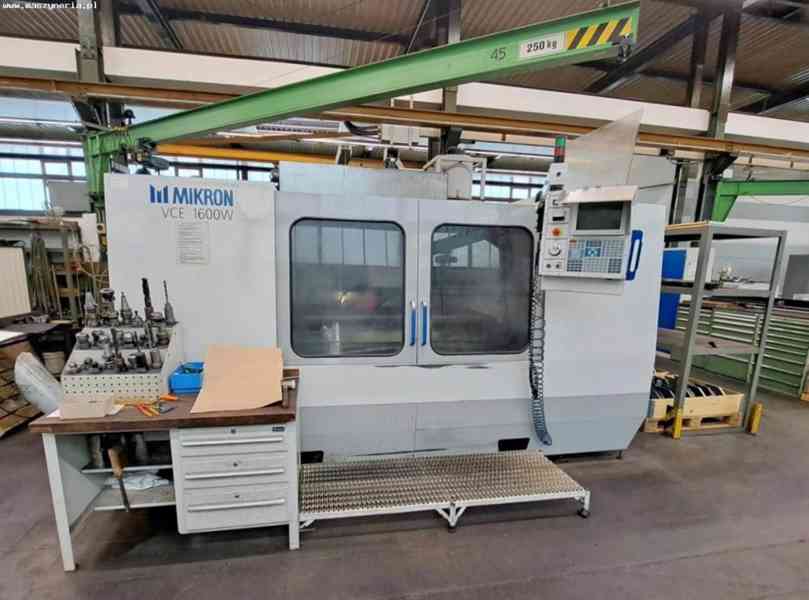 CNC vertikální obráběcí centrum HAAS MIKRON VCE 1600W